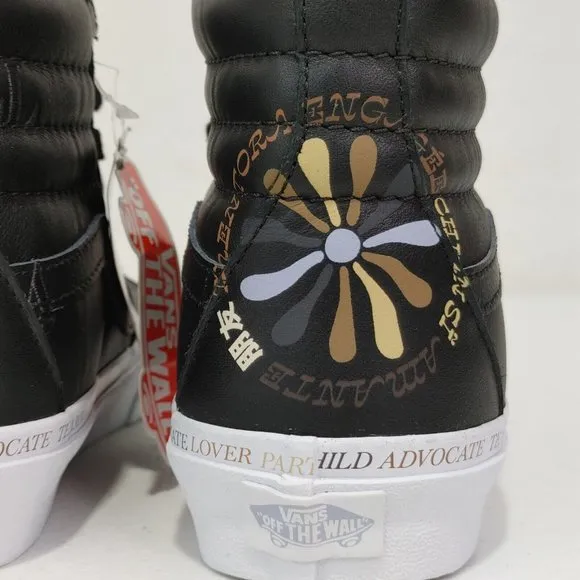 Vans SK8 Hi &quot;Divine Energy&quot; Classic Skate Leather Shoes Women's Size 6