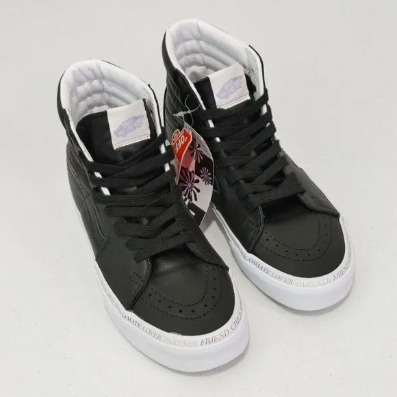 Vans SK8 Hi &quot;Divine Energy&quot; Classic Skate Leather Shoes Women's Size 6