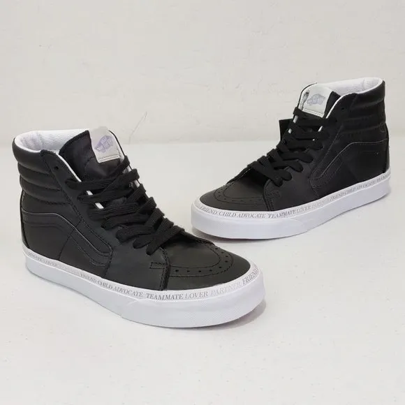 Vans SK8 Hi &quot;Divine Energy&quot; Classic Skate Leather Shoes Women's Size 6