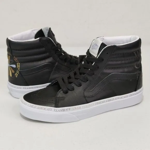 Vans SK8 Hi &quot;Divine Energy&quot; Classic Skate Leather Shoes Women's Size 6