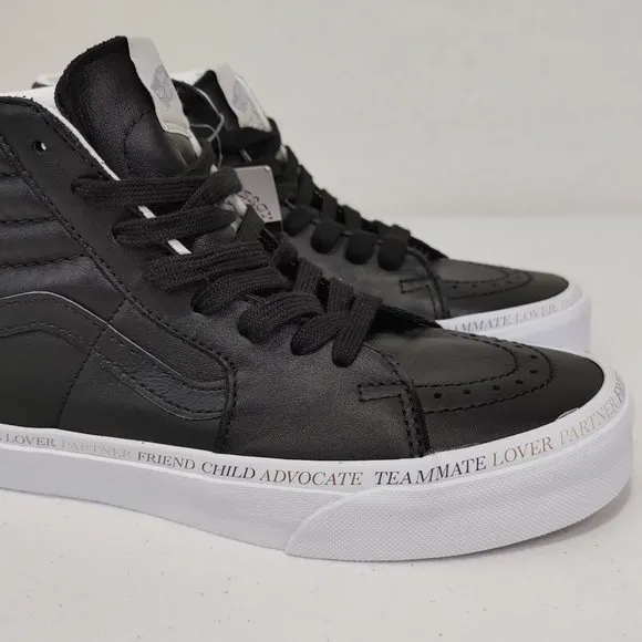 Vans SK8 Hi &quot;Divine Energy&quot; Classic Skate Leather Shoes Women's Size 6