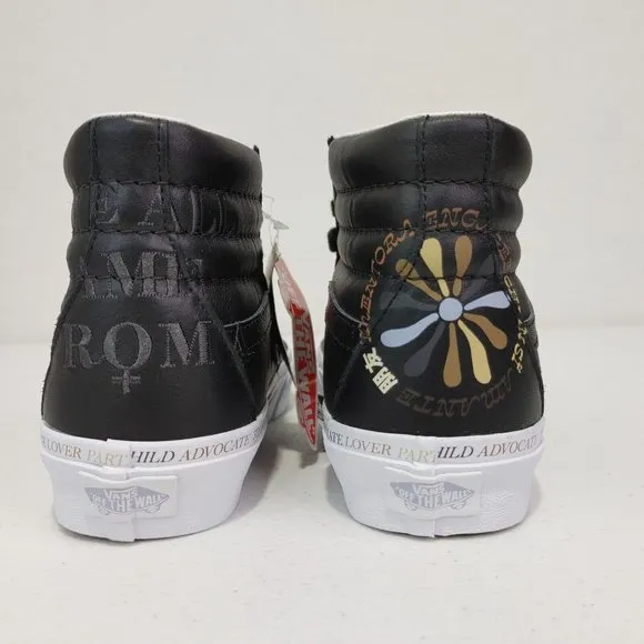 Vans SK8 Hi &quot;Divine Energy&quot; Classic Skate Leather Shoes Women's Size 6