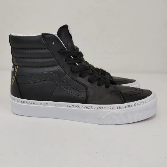 Vans SK8 Hi &quot;Divine Energy&quot; Classic Skate Leather Shoes Women's Size 6