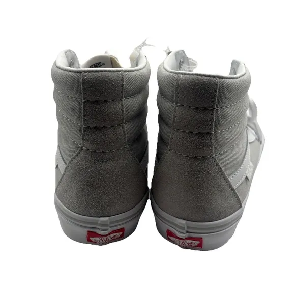 VANS SK8-Hi High Top Skate Sneaker - Light Gray - 500714 - Size 11.5 Men