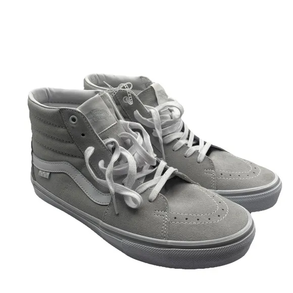 VANS SK8-Hi High Top Skate Sneaker - Light Gray - 500714 - Size 11.5 Men