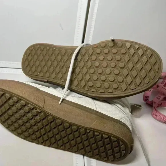 Vans SK8 Hi M Size 5.5, W 7 Shoes Gray Mid Top Off the Wall Suede Skate