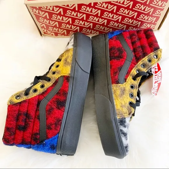 VANS Sk8 Hi Platform 2 Leopard Multi Colored
