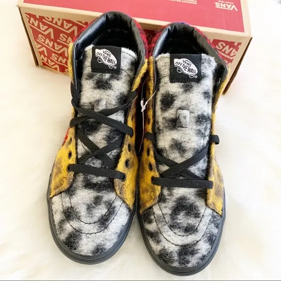 VANS Sk8 Hi Platform 2 Leopard Multi Colored