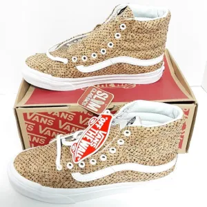 🆕Vans Sk8-Hi Slim Embossed Cork Shoes 6.5 W | 5 M High Tops