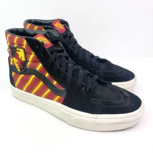 Vans Sk8- Hi x Harry Potter Gryffindor Womens Sz 9 Mens Sz 7.5 Skate Shoes