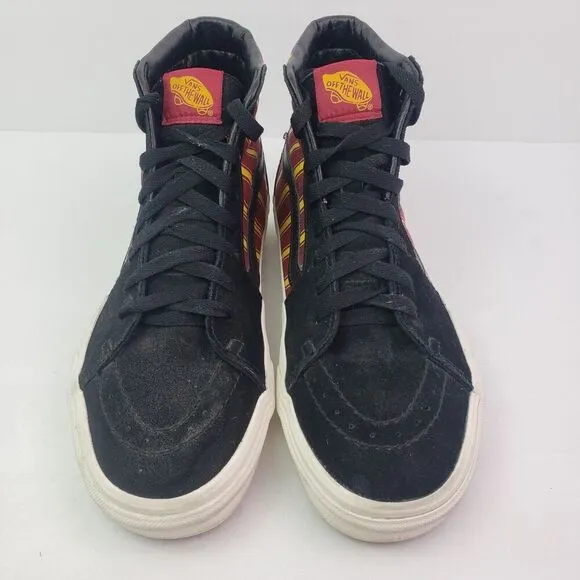 Vans Sk8- Hi x Harry Potter Gryffindor Womens Sz 9 Mens Sz 7.5 Skate Shoes