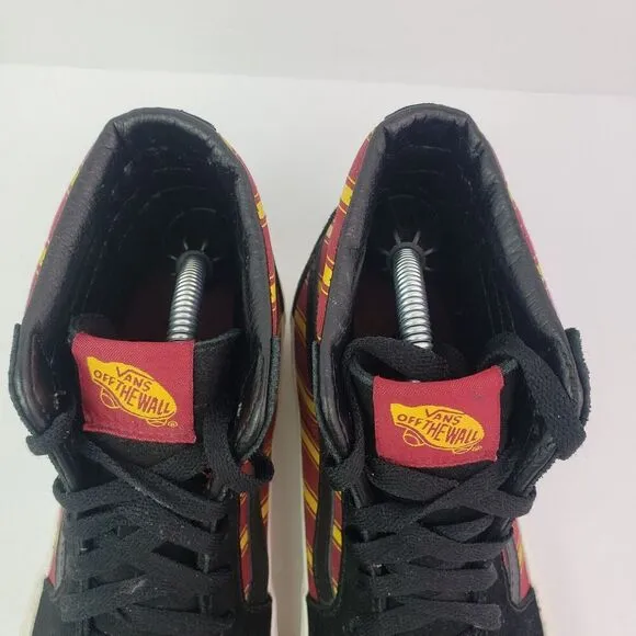 Vans Sk8- Hi x Harry Potter Gryffindor Womens Sz 9 Mens Sz 7.5 Skate Shoes