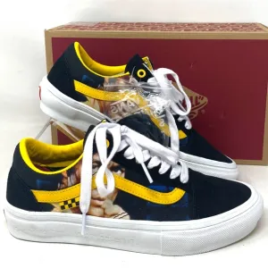 VANS Skate Old Skool Bruce Lee Shoes Low Black Women's Suede Canvas VN0A5FCBY23