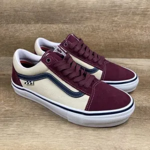 VANS Skate Old Skool Mauve Wine Skate Shoes Sneakers Mens 7 Womens 8.5 NEW