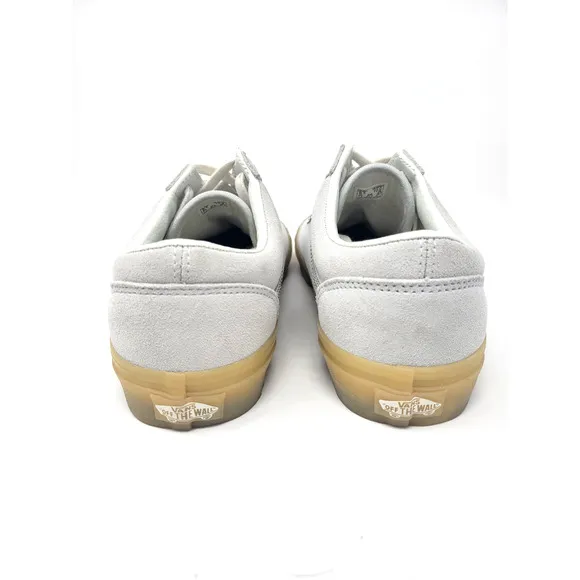 Vans Style 36 Men's Sz 8.5 Light Gray Suede Retro Skate Shoes Low Top Sneakers