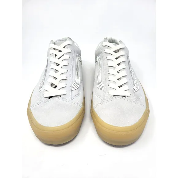 Vans Style 36 Men's Sz 8.5 Light Gray Suede Retro Skate Shoes Low Top Sneakers