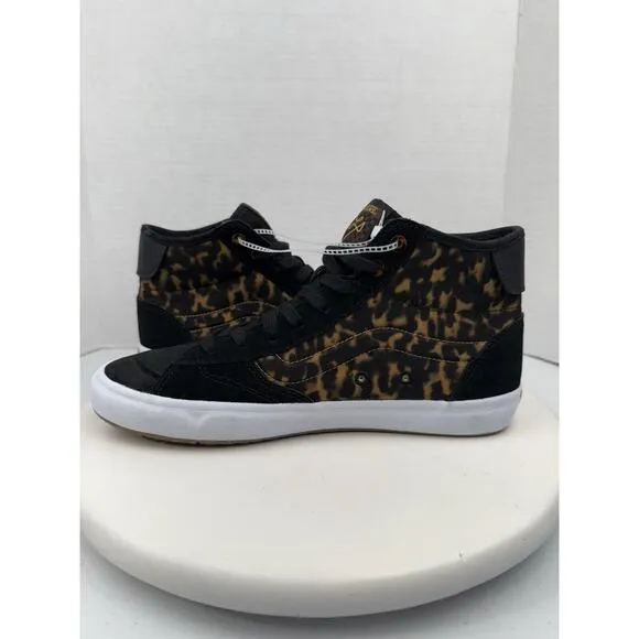 Vans The Lizzie Tortoise Black Leopard Vr3 Skate Shoes Sz 10.5 Womens Mens 9 NEW