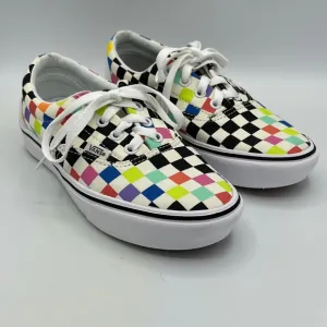 Vans Unisex Adult Skate Shoes Multicolor 721356 Checkered Lace Up M 4 W 5.5 New‎