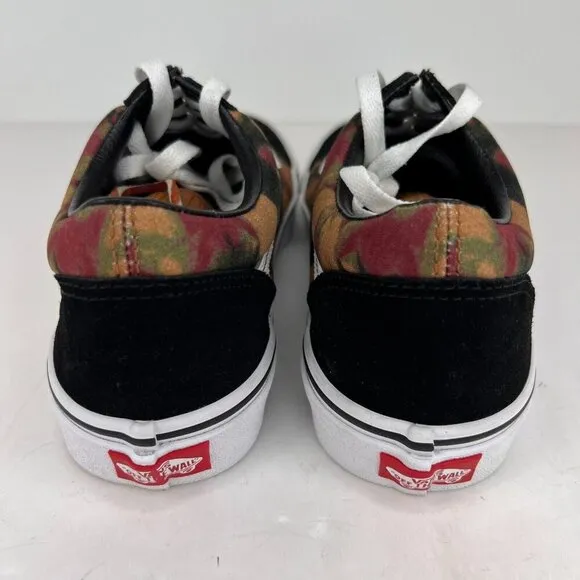 Vans Unisex  Black Tie Dye Old Skool Woodland Wash Size 9 M 10.5 W Skate Shoes