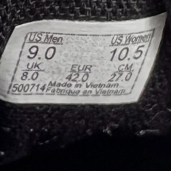 Vans Unisex  Black Tie Dye Old Skool Woodland Wash Size 9 M 10.5 W Skate Shoes