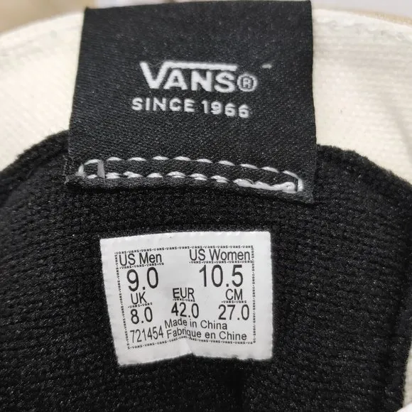 Vans UNISEX Bolt Big Reveal Sk8-Hi Shoes Sneaker Size Men's 9 / Women's …