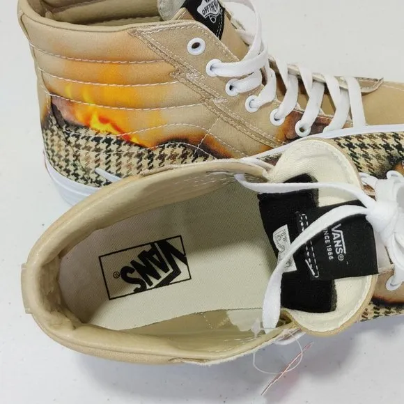 Vans UNISEX Bolt Big Reveal Sk8-Hi Shoes Sneaker Size Men's 9 / Women's …