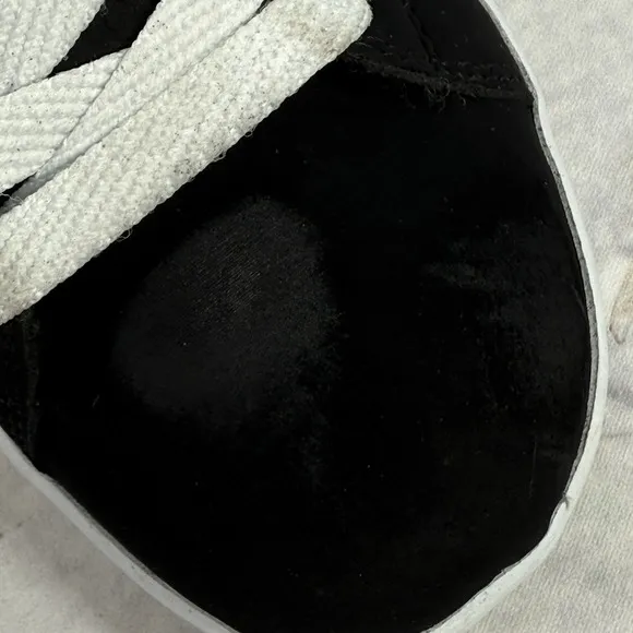 Vans Widow Mens Size 7 Mythical Tiger Fat Tongue Skate Shoes Black White Rare
