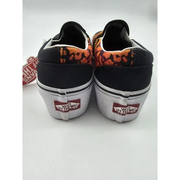 Vans Women's Classic Slip On Platform Paradoxical Tie Dye Shoes Black Size 6 New