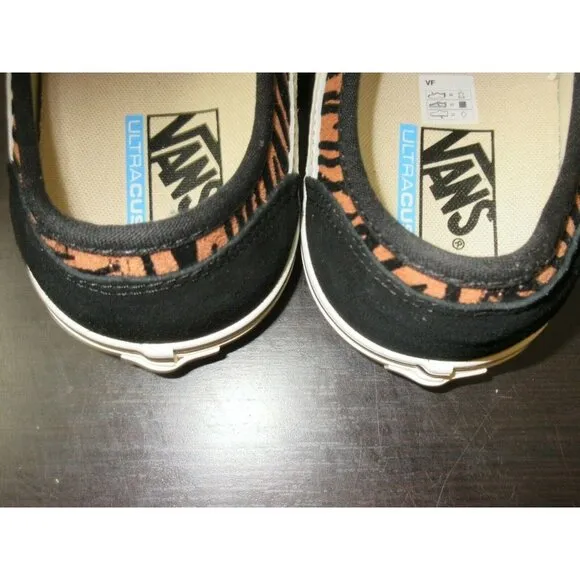 Vans Women's Style 36 Decon Sf Animal Stripes shoes Black Marshmallow Sizes NWT