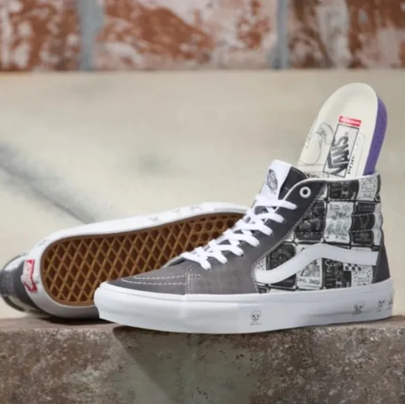 Vans X Daniel Johnston Skate Sk8-Hi *NWT*