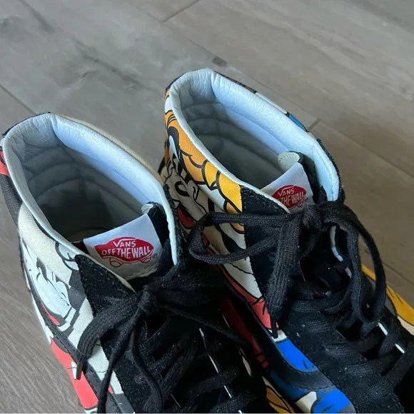 Vans x Disney &amp; Friends High Tops shoes Sneakers Men’s Sz 12