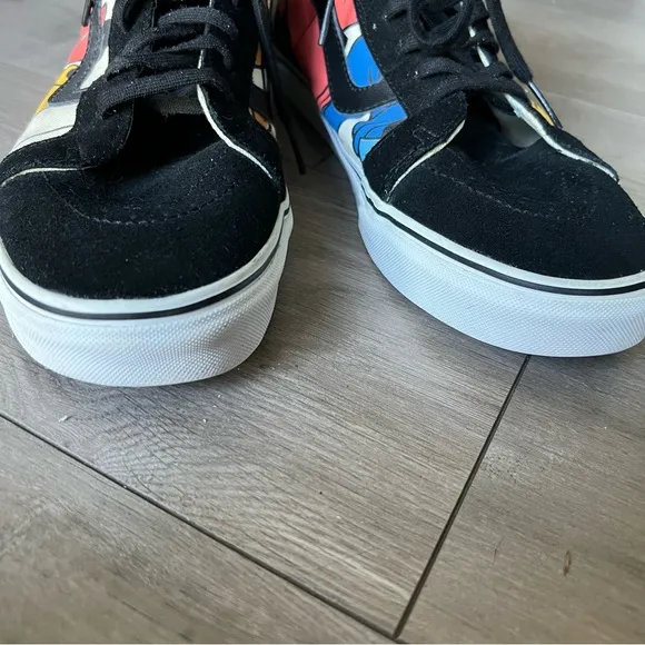 Vans x Disney &amp; Friends High Tops shoes Sneakers Men’s Sz 12