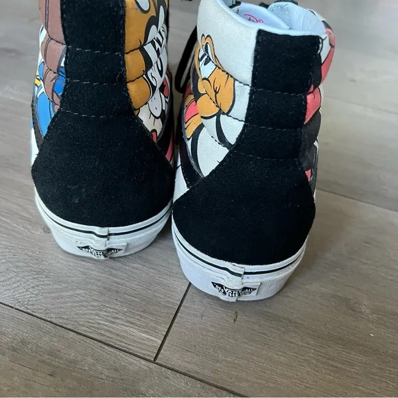 Vans x Disney &amp; Friends High Tops shoes Sneakers Men’s Sz 12