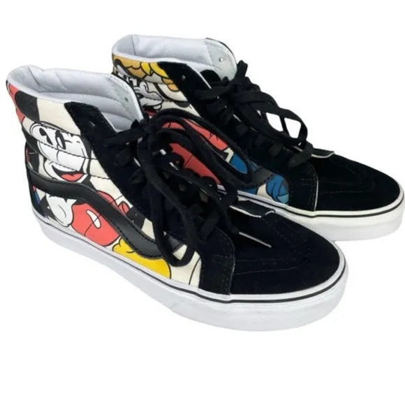 Vans x Disney &amp; Friends High Tops shoes Sneakers Men’s Sz 12
