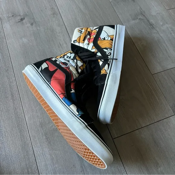 Vans x Disney &amp; Friends High Tops shoes Sneakers Men’s Sz 12