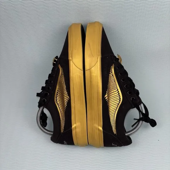 Vans X Harry Potter Shoes Golden Snitch Skate Sneakers Women’s Size 8.5