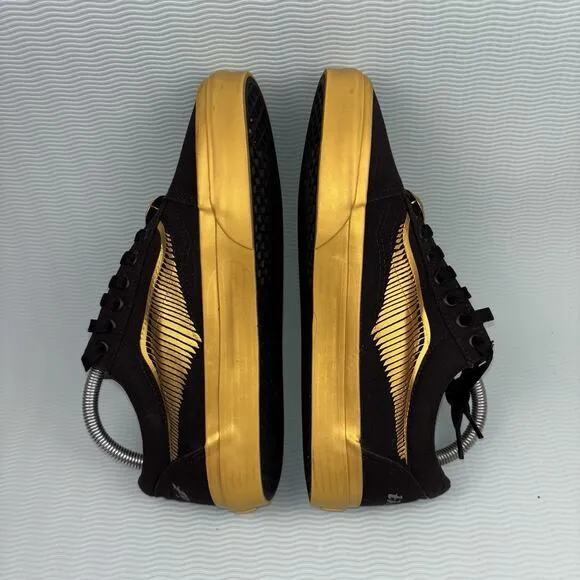 Vans X Harry Potter Shoes Golden Snitch Skate Sneakers Women’s Size 8.5