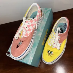 Vans x Spongebob Squarepants Era Best Friends Size 7.5 Men's /9 Women's