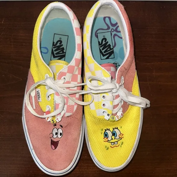 Vans x Spongebob Squarepants Era Best Friends Size 7.5 Men's /9 Women's