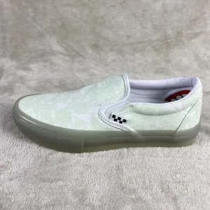 Vans Zumiez x Skate Shoes Men's Size10 Glow in the Dark Loafer Slip On POP CUSH