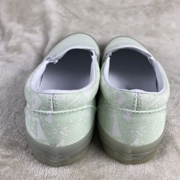Vans Zumiez x Skate Shoes Men's Size10 Glow in the Dark Loafer Slip On POP CUSH