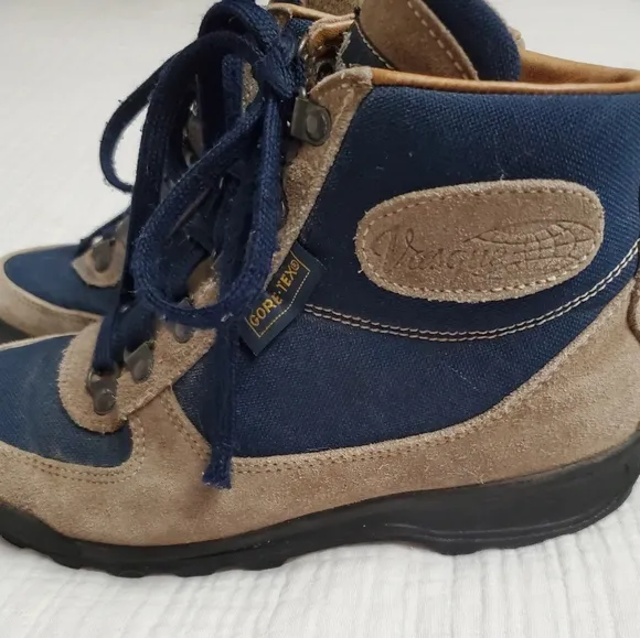 Vasque Boots 7534 Womens 7 Brown Suede Gore-Tex Upper Skywalk Lace Up Vintage