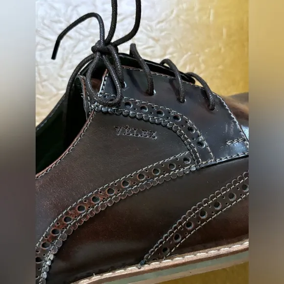 Velez mens leather oxfords