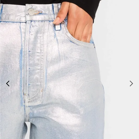 Veronica Beard NEW Daniela highrise ankle Silverwood Straight Leg Jeans Size 27