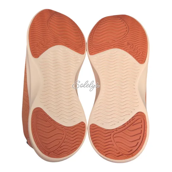 Vessi Everyday Move Slip-On Sunstone Orange Waterproof Knit Sneaker Womens 8
