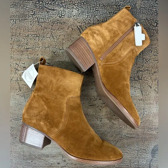 Via Spiga Ottavia Suede Ankle Boots