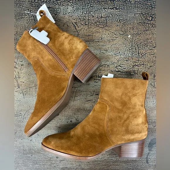 Via Spiga Ottavia Suede Ankle Boots