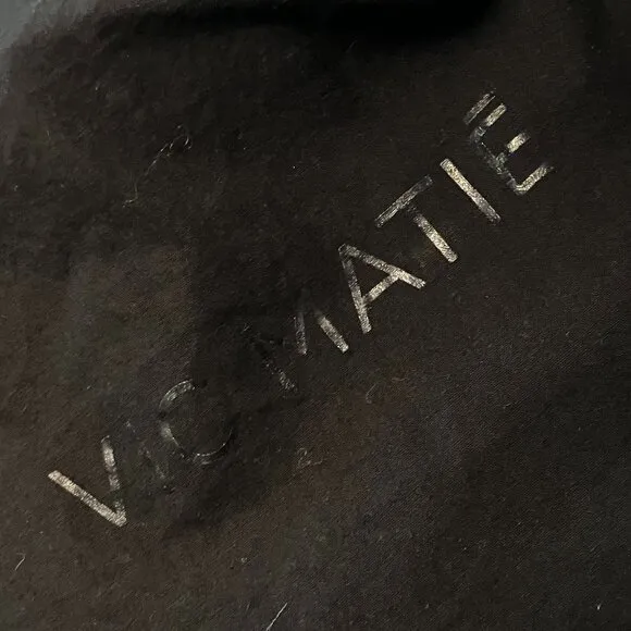 Vic Matie Leather Platform Boots w/Zipper
