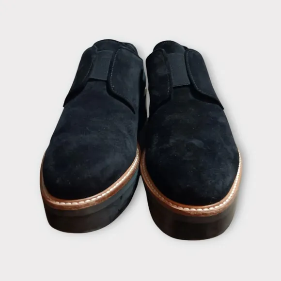 🥰VINCE BLACK LEATHER SUEDE WOMEN'S SIZE 9 SHOES.