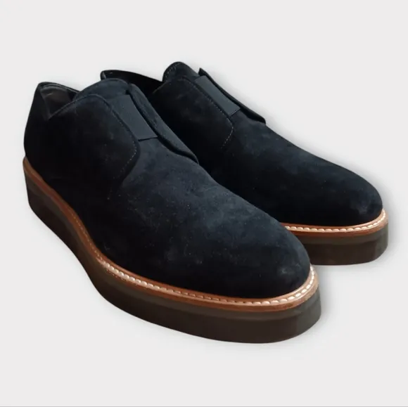 🥰VINCE BLACK LEATHER SUEDE WOMEN'S SIZE 9 SHOES.